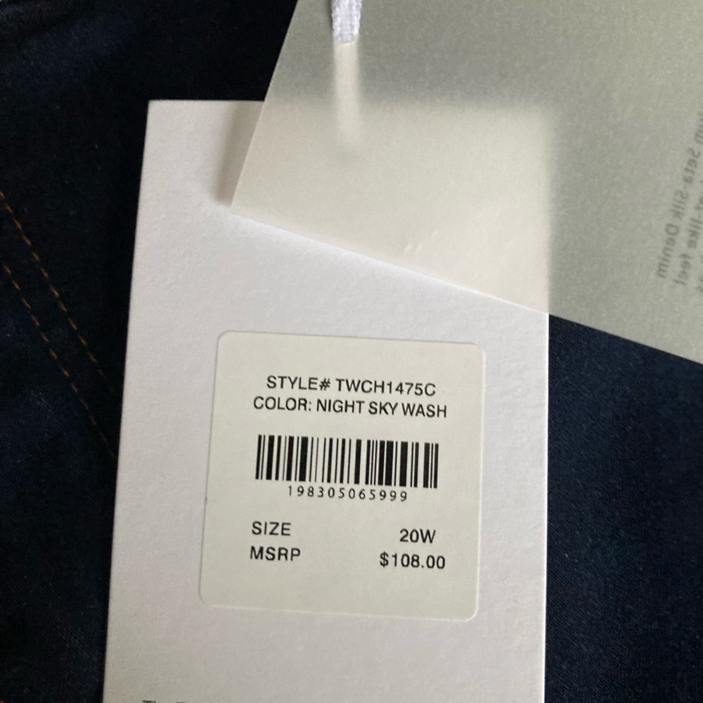 Tahari Blue Skinny Jeans with Modern Fit - Picture 5 of 9